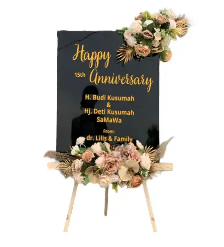 Papan Bunga Akrilik Deyeng